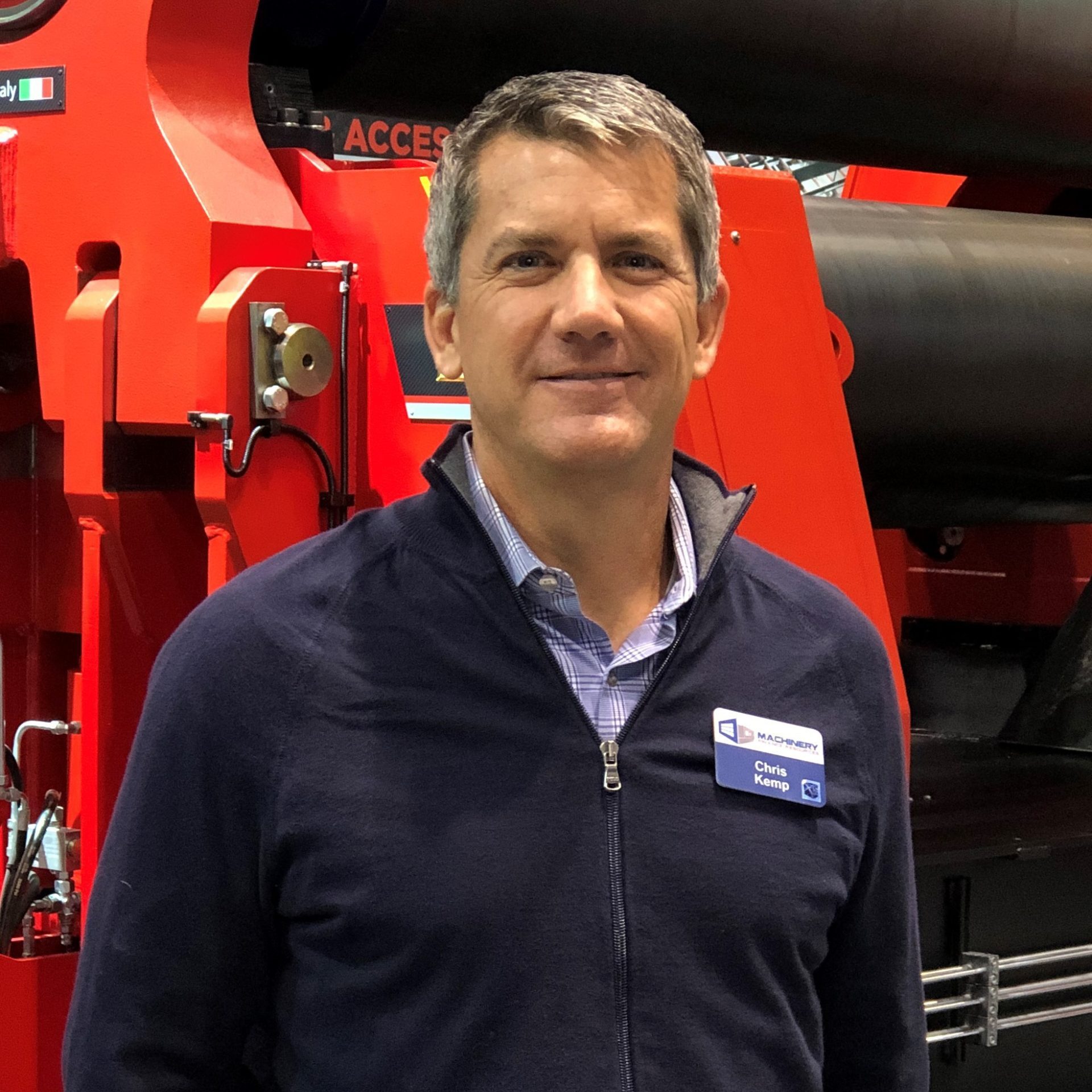 Chris Kemp, Vice President of Machinery Finance Resources